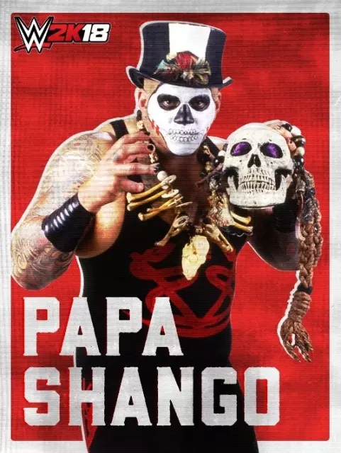 wwe2k18 artworks papa shango