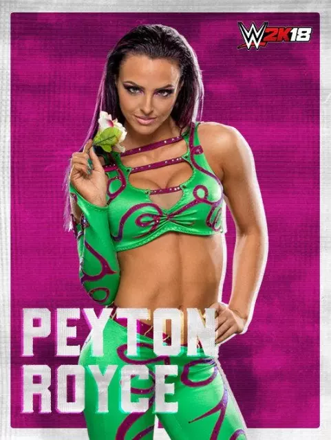 wwe2k18 artworks peyton royce