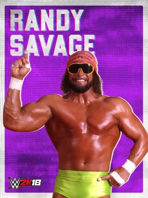 wwe2k18 artworks randy savage