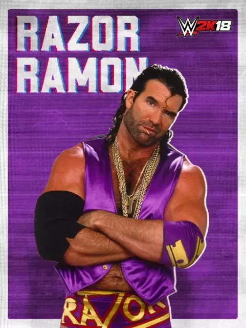 wwe2k18 artworks razor ramon