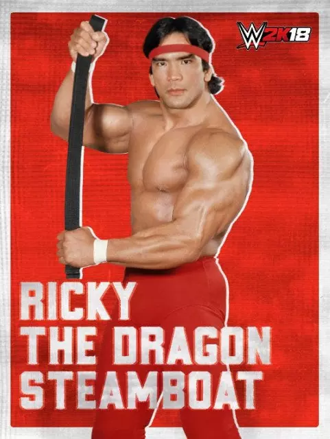 wwe2k18 artworks ricky steamboat