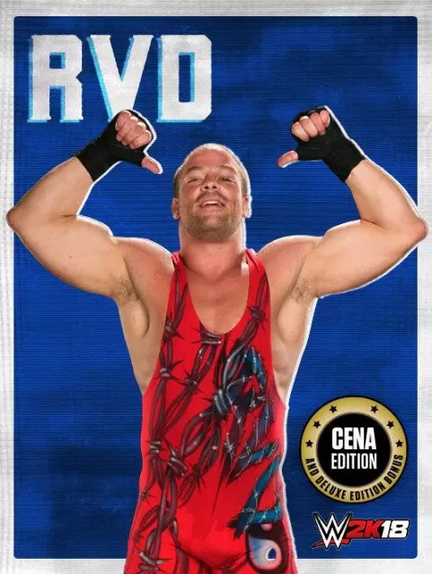 wwe2k18 artworks rob van dam