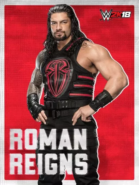 wwe2k18 artworks roman reigns