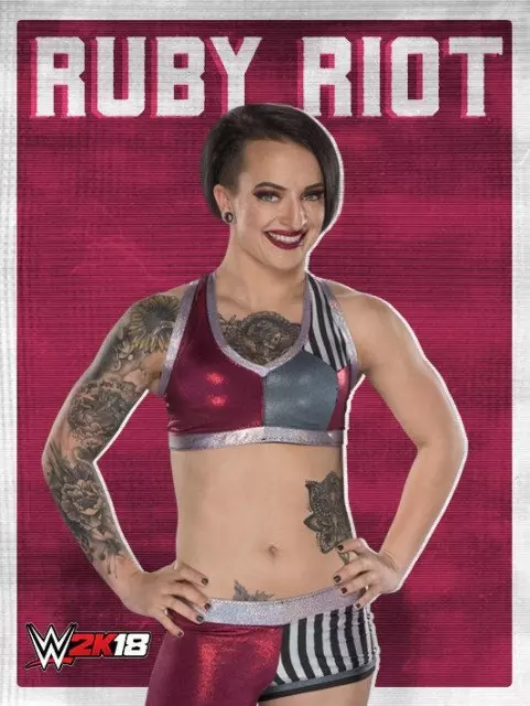 wwe2k18 artworks ruby riot