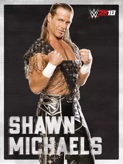 wwe2k18 artworks shawn michaels