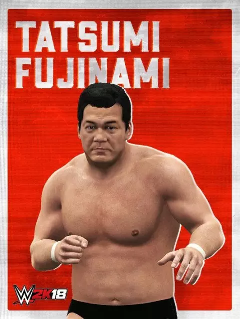 wwe2k18 artworks tatsumi fujinami