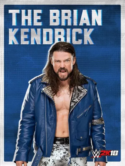 wwe2k18 artworks the brian kendrick