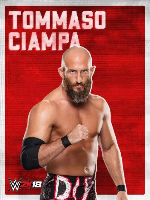 wwe2k18 artworks tommaso ciampa