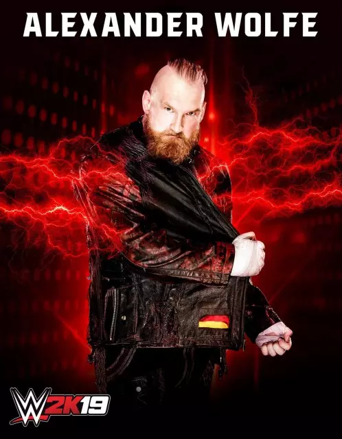 wwe2k19 artworks alexander wolfe