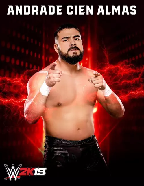 wwe2k19 artworks andrade almas