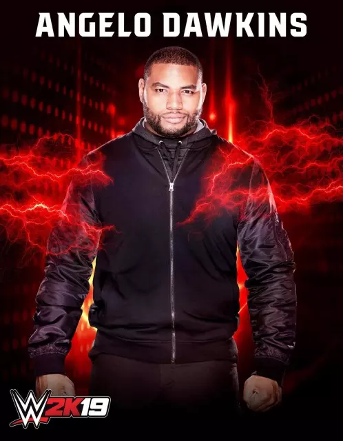 wwe2k19 artworks angelo dawkins