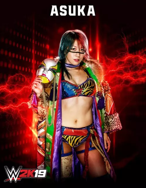 wwe2k19 artworks asuka