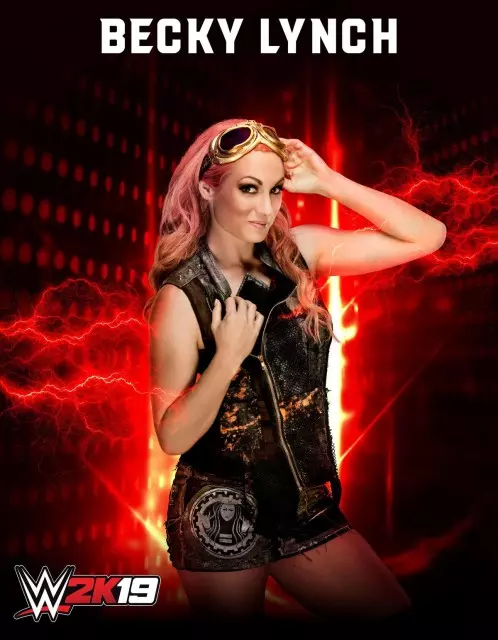 wwe2k19 artworks becky lynch