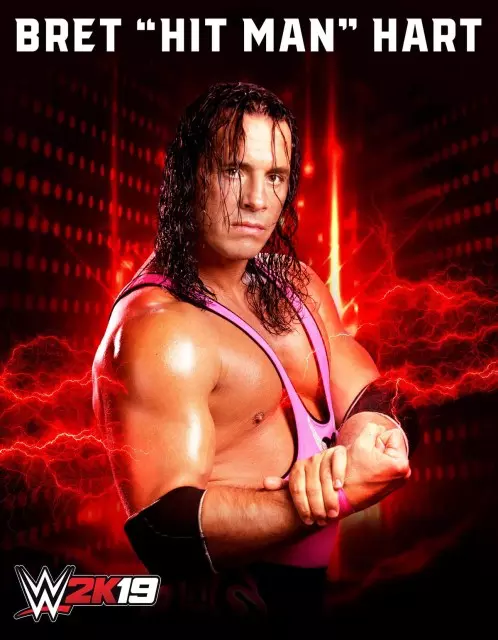 wwe2k19 artworks bret hart