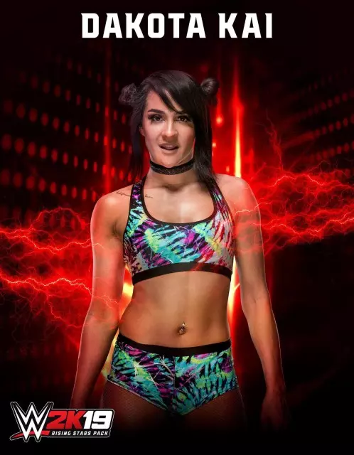 wwe2k19 artworks dakota kai