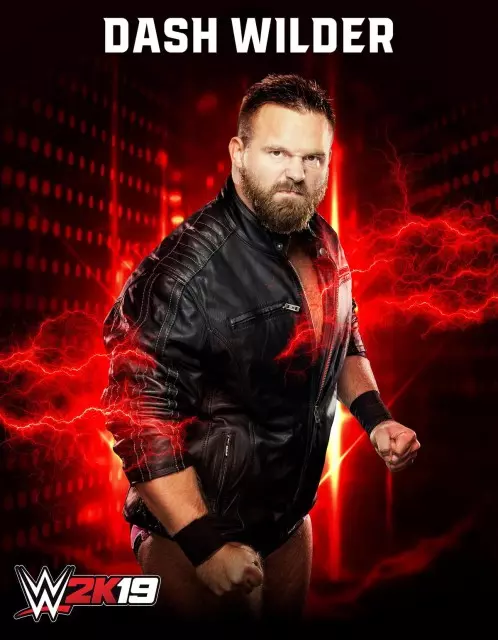 wwe2k19 artworks dash wilder