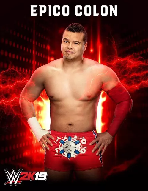 wwe2k19 artworks epico colon