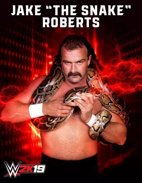 wwe2k19 artworks jake roberts