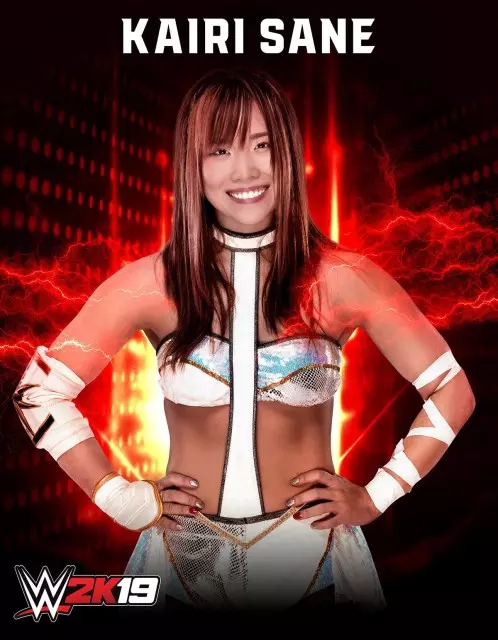 wwe2k19 artworks kairi sane