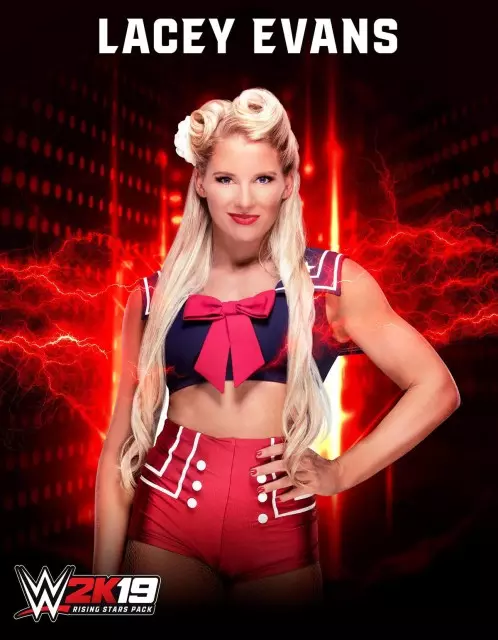 wwe2k19 artworks lacey evans