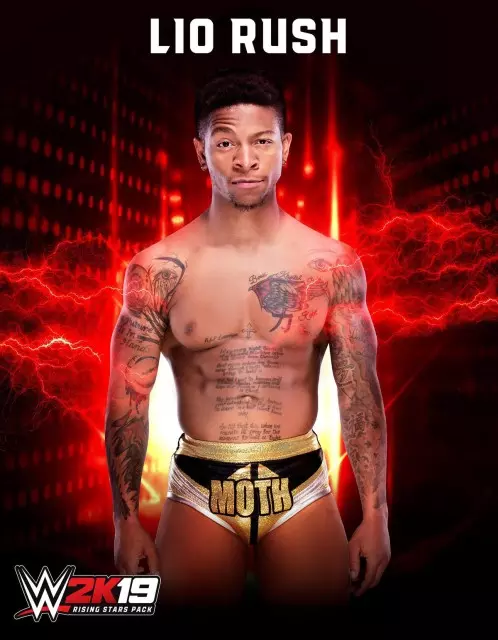 wwe2k19 artworks lio rush