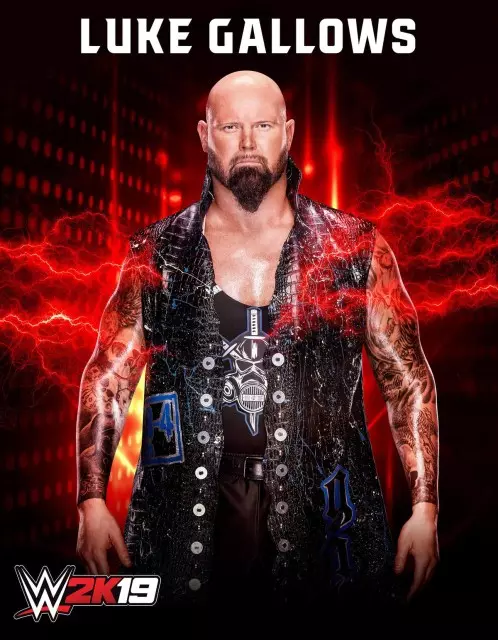 wwe2k19 artworks luke gallows