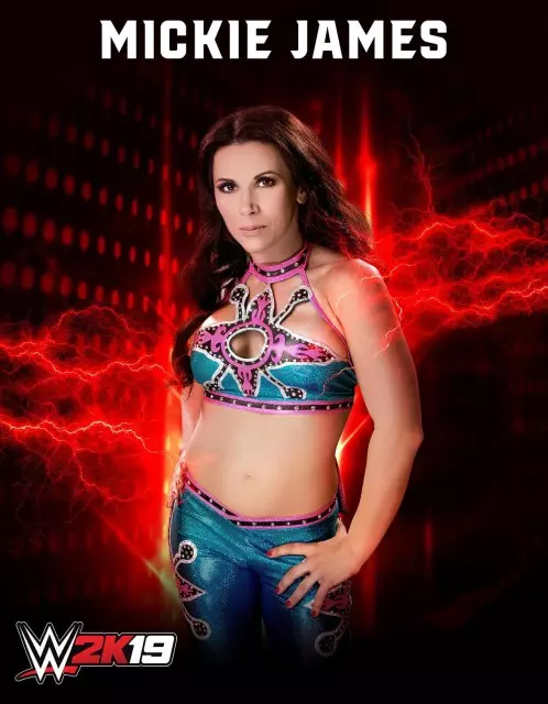 wwe2k19 artworks mickie james