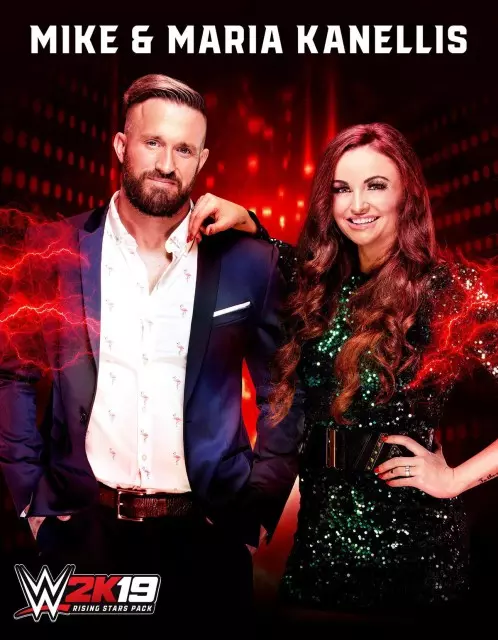 wwe2k19 artworks mike and maria kanellis