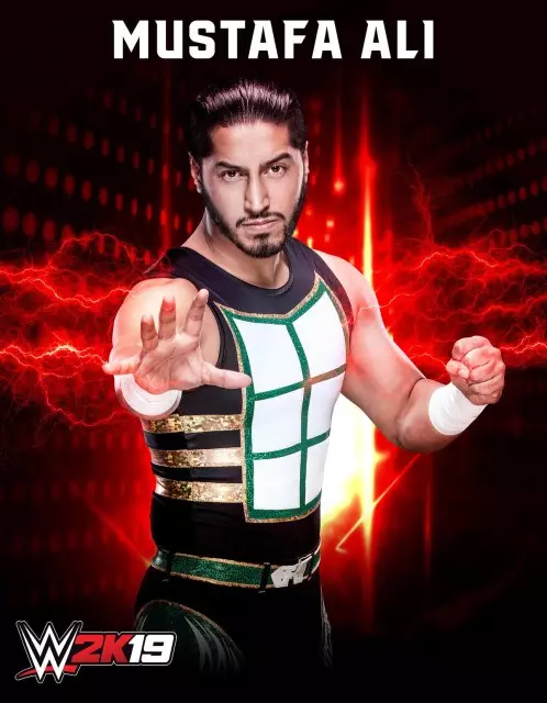 wwe2k19 artworks mustafa ali