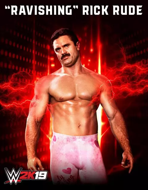 wwe2k19 artworks rick rude