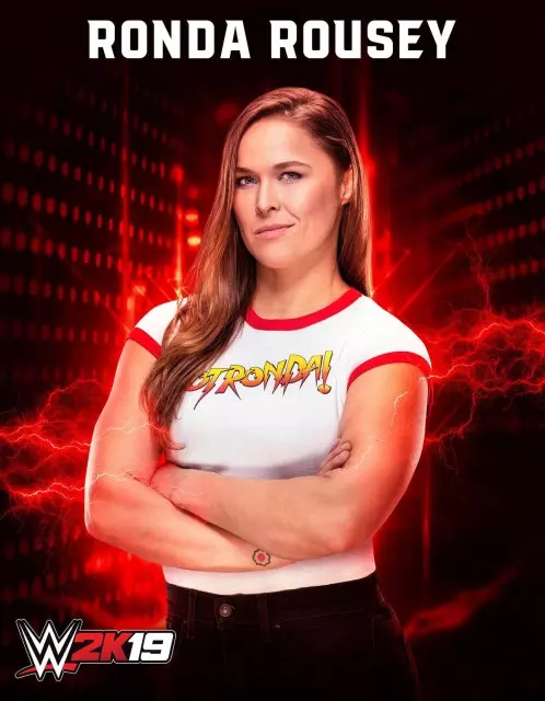 wwe2k19 artworks ronda rousey