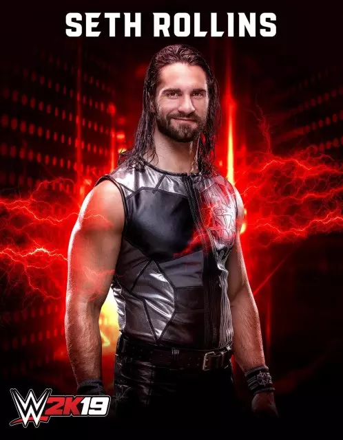 wwe2k19 artworks seth rollins