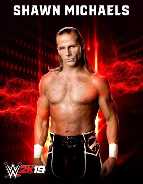 wwe2k19 artworks shawn michaels