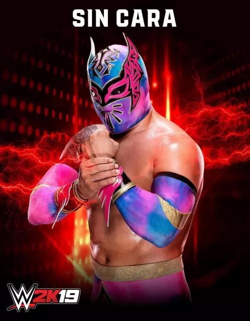 wwe2k19 artworks sin cara