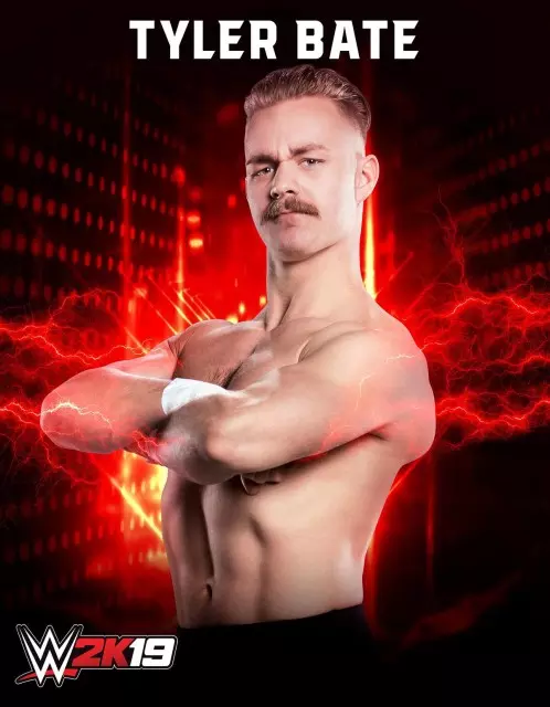 wwe2k19 artworks tyler bate