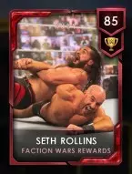 3 rewards 3 factionwars 15 sethrollins 85