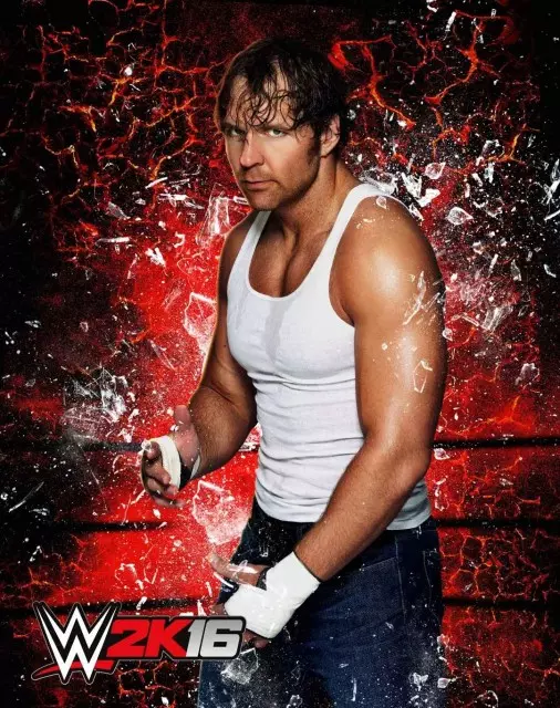 wwe2k16 artworks dean ambrose