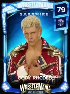 premium wrestlemania39 collectionset3 4 codyrhodes 79