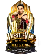 supercard meiko satomura s9 wrestlemania39