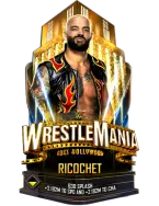 supercard ricochet s9 wrestlemania39