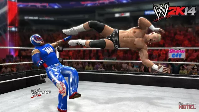 WWE2K14 ZigglerDropkick