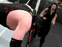 WWE2K15 Trailer RomanDropkick