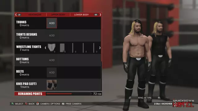 WWE2K15 Creation Rollins