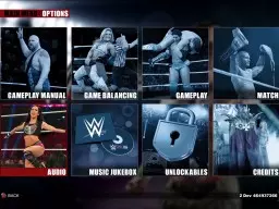 WWE2K15 Options