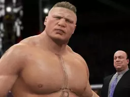 WWE2K16 LesnarHeyman