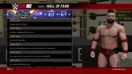 WWE2K16 Career HallOfFame