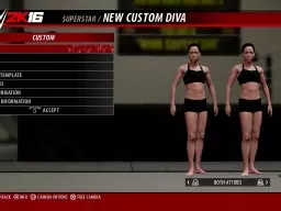 WWE2K16 CustomDiva1