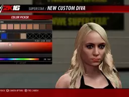 WWE2K16 CustomDiva3