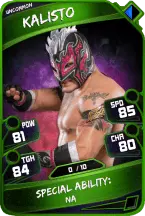 Super card  kalisto 2  uncommon 5446 216