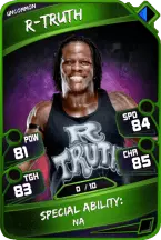 Super card  r truth 2  uncommon 5455 216